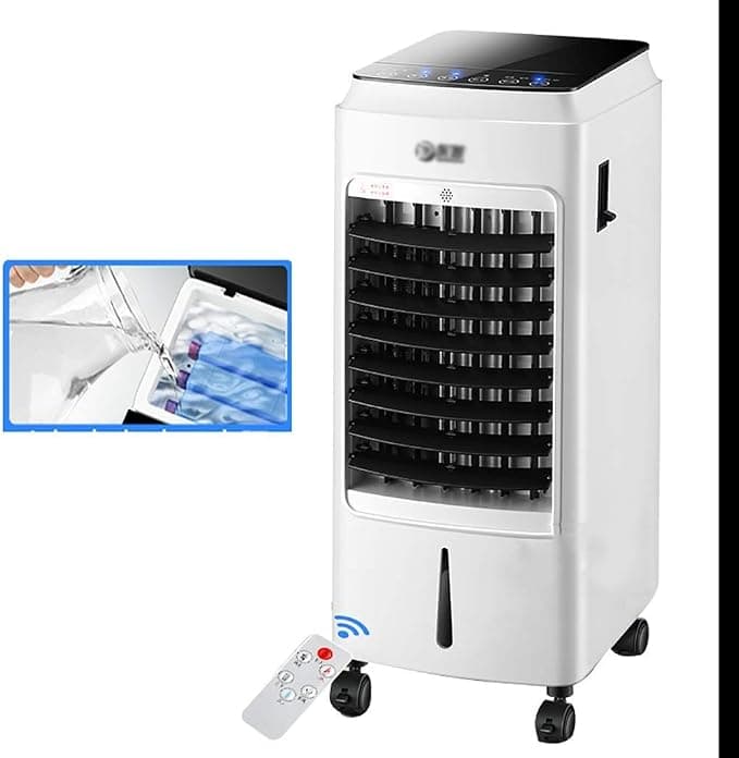 Air Cooler 9000 BTU Portable Three-in-one Air Conditioning Unit, Mobile Air Conditioner With LED Display, Remote Control, 24-hour Timer, 3 Fan Speeds, Energy Saving Class A