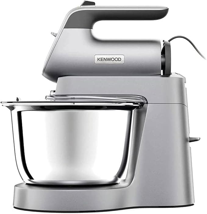 Kenwood Chefette Stand Mixer HMP54.000SI, Stand Mixer All-in-One, 3.5L Stainless Steel Bowl, Variable Speed + Pulse, 650W, Silver