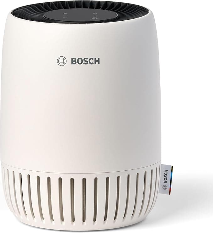 Bosch Air 500, Air Purifier, For Rooms up to 23 m² | With 2-in-1 Air Filter, Auto Mode, Quiet Mode (< 25 dB(A)), CADR: 70 m³/h